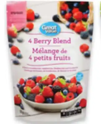 Walmart Great Value Frozen Fruit offer