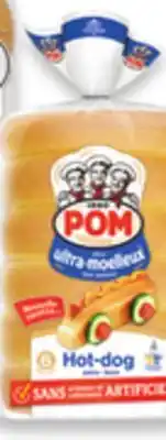 Walmart POM Hot Dog Buns 6-Pack offer