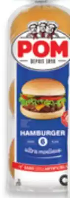 Walmart POM Hamburger Buns 6-Pack offer