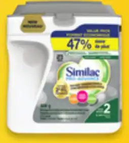 Walmart Similac Pro Advance 859 g Baby Powder Formula offer