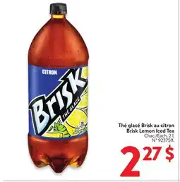 Walmart Brisk Lemon Iced Tea offer