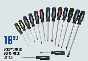 Canac Screwdriver Set 15-Piece offer