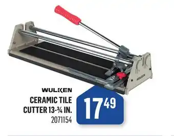 Canac Ceramic Tile Cutter 13-3/4 in offer