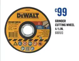 Canac Grinder Cutting Wheel offer