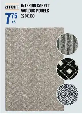 Canac Interior Carpet offer