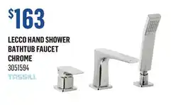 Canac Lecco Hand Shower Bathtub Faucet offer