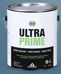 Canac UltraPrime Primer-Sealer & Undercoat 3.7L offer