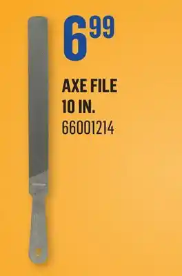 Canac Axe File 10 in offer