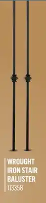 Canac Wrought Iron Stair Baluster (2-Pack) offer