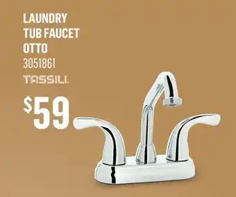 Canac Laundry Tub Faucet offer