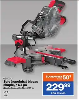 Patrick Morin Single-Bevel Mitre Saw, 7.25 in offer