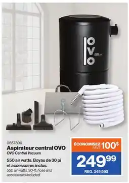 Patrick Morin OVO Central Vacuum offer