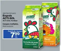 Patrick Morin ACTI-SOL Fertilizer offer