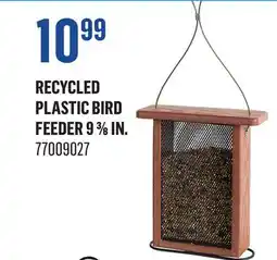 Canac Recycled Plastic Bird Feeder 9 3/8 in offer