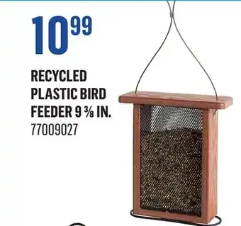 Canac Recycled Plastic Bird Feeder 9 3/8 in offer