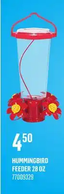 Canac Hummingbird Feeder 28 oz offer