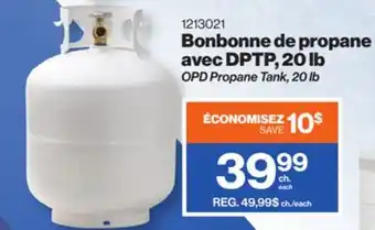 Patrick Morin OPD Propane Tank, 20 lb offer