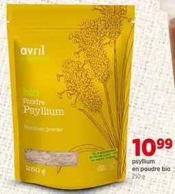 Avril Psyllium en poudre bio offer