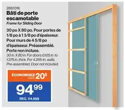 Patrick Morin Frame for Sliding Door offer