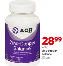 Avril zinc-copper balance offer