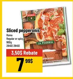 Mayrand Roma Sliced pepperonis Regular or spicy offer