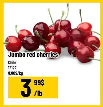 Mayrand Jumbo red cherries offer