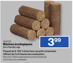 Patrick Morin Eco-Friendly Logs offer