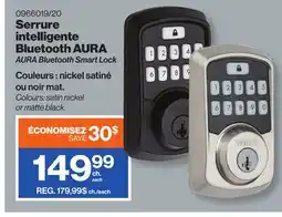 Patrick Morin AURA Bluetooth Smart Lock offer