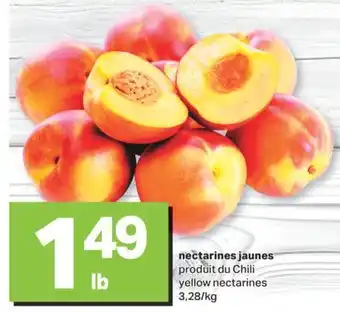 L'Intermarché NECTARINES JAUNES offer