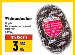 Mayrand Virginia Whole smoked ham offer