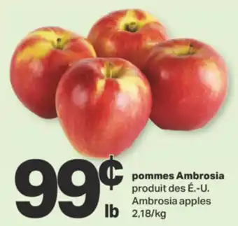 L'Intermarché POMMES AMBROSIA offer