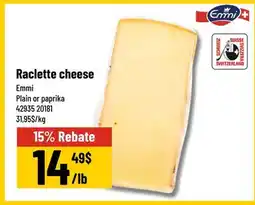 Mayrand Emmi Raclette cheese offer