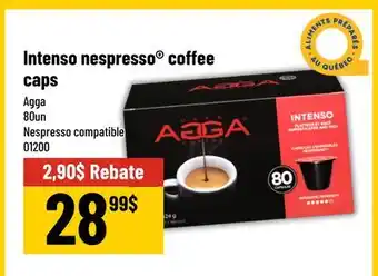 Mayrand Agga Nespresso compatible Intenso nespresso coffee caps offer