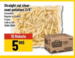 Mayrand Cavendish Straight cut clear coat potatoes 3/8 offer