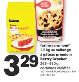 L'Intermarché FARINE, 2,5 KG OU MÉLANGE À GÂTEAU PREMIUM, 263 - 550 G offer