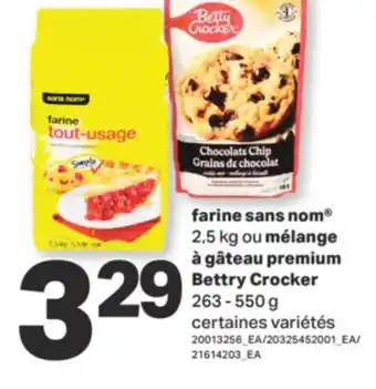 L'Intermarché FARINE, 2,5 KG OU MÉLANGE À GÂTEAU PREMIUM, 263 - 550 G offer