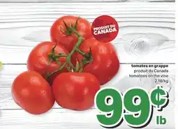 L'Intermarché TOMATES EN GRAPPE offer