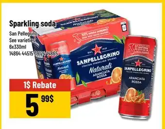 Mayrand San Pellegrino Sparkling soda offer