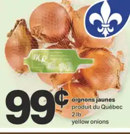 L'Intermarché OIGNONS JAUNES, 2 lb offer