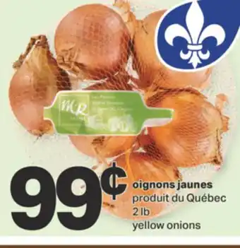 L'Intermarché OIGNONS JAUNES, 2 lb offer