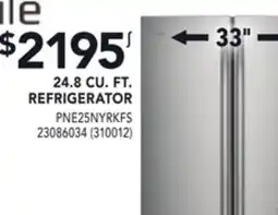 RONA 24.8 CU. FT. REFRIGERATOR offer