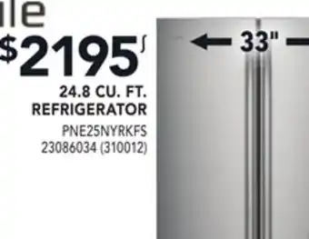 RONA 24.8 CU. FT. REFRIGERATOR offer