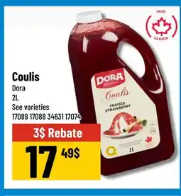 Mayrand Dora Coulis offer