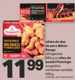 L'Intermarché CÔTES DE DOS DE PORC, 585 G OU AILES DE POULET, 550 G offer