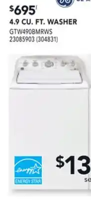 RONA 4.9 CU. FT. WASHER offer