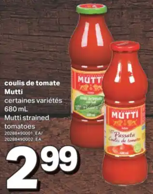 L'Intermarché COULIS DE TOMATE, 680 ML offer