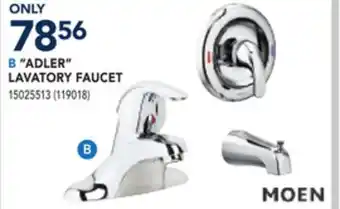 RONA MOEN ADLER LAVATORY FAUCET offer