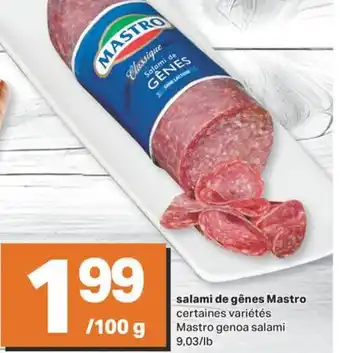 L'Intermarché SALAMI DE GÊNES offer