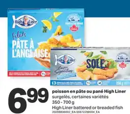 L'Intermarché POISSON EN PÂTE OU PANÉ, 350 - 700 G offer