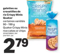 L'Intermarché GALETTES OU CROUSTILLES DE RIZ CRISPY MINIS, 90 - 199 G offer